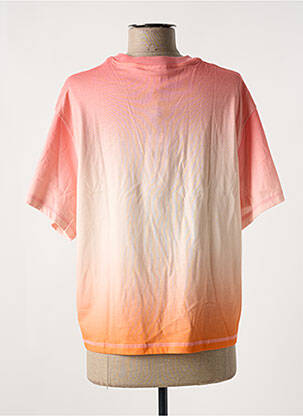 Tricou elasticitate mâneci scurte roz LACOSTE femeie