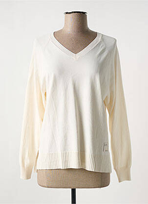 Pulover bej ARMANI EXCHANGE femeie