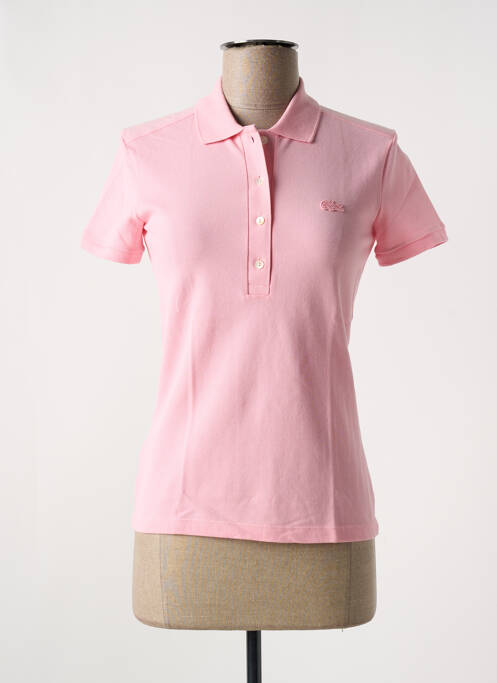 Tricou roz LACOSTE femeie