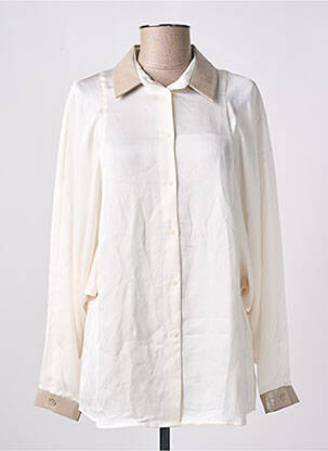 Cămașă bej ARMANI EXCHANGE femeie