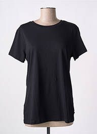 Tricou guler în v mâneci scurte negru ARMANI EXCHANGE femme