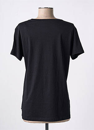 Tricou guler în v mâneci scurte negru ARMANI EXCHANGE femeie