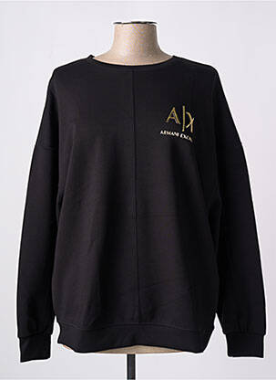 Hanorac negru ARMANI EXCHANGE femeie