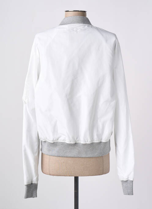 Geacă alb BOMBERS femeie