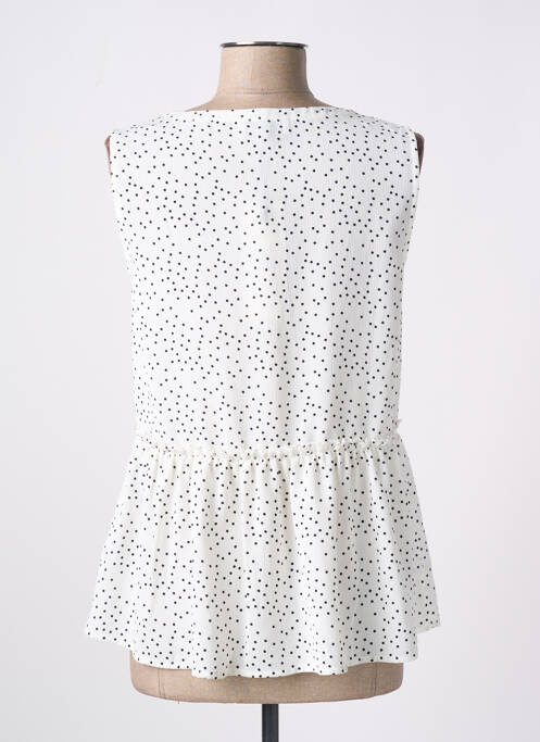 Top alb LE TEMPS DES CERISES femeie