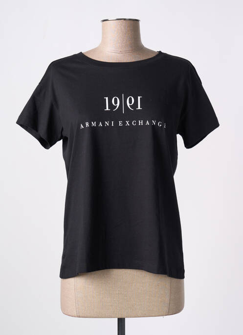 Tricou negru ARMANI EXCHANGE femeie