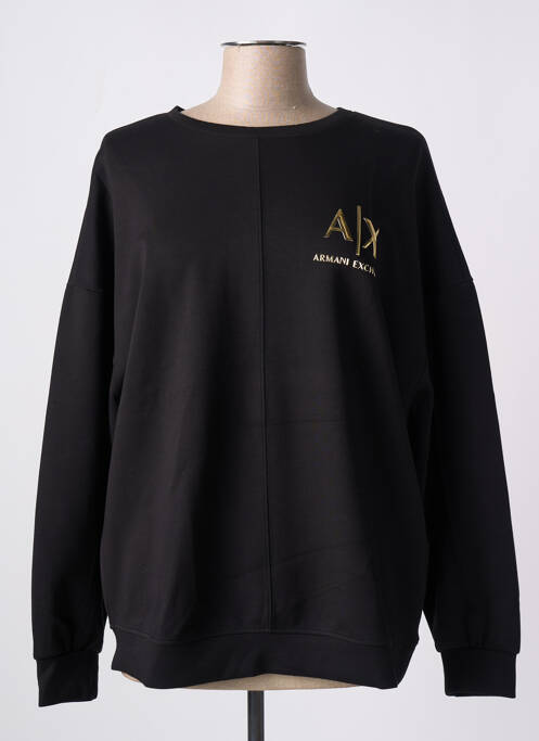 Hanorac negru ARMANI EXCHANGE femeie