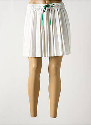 Fustă scurtă alb LACOSTE femeie