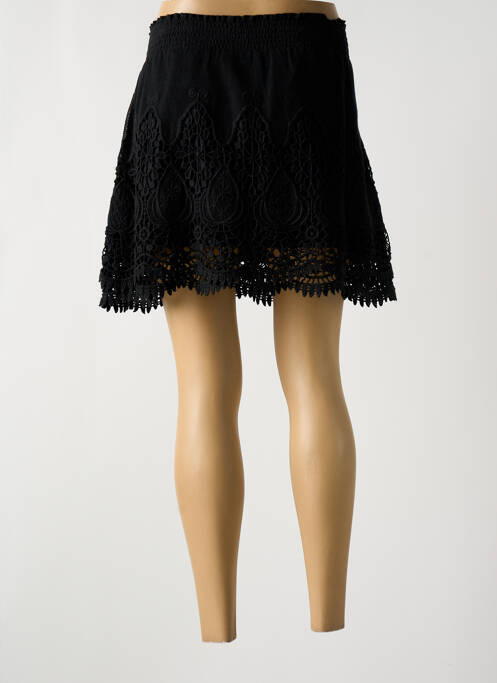 Fustă scurtă negru SUPERDRY femeie