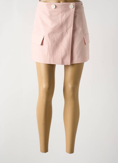 Fustă scurtă roz ARMANI EXCHANGE femeie