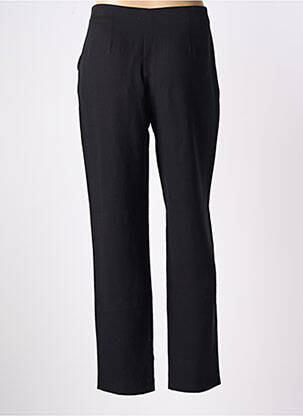Pantalon drept talie cu cleme talie înaltă negru ARMANI EXCHANGE femeie