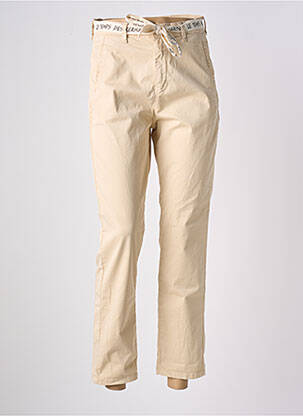 Pantalon chino bej deschis LE TEMPS DES CERISES femeie