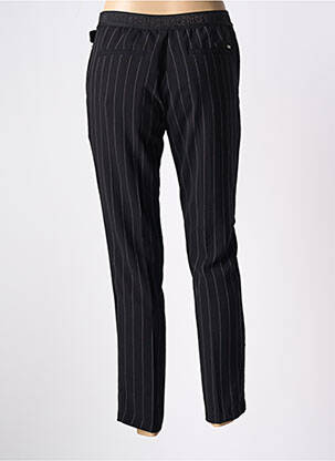 Pantalon 7/8 talie elastică mărime normală negru LE TEMPS DES CERISES femeie