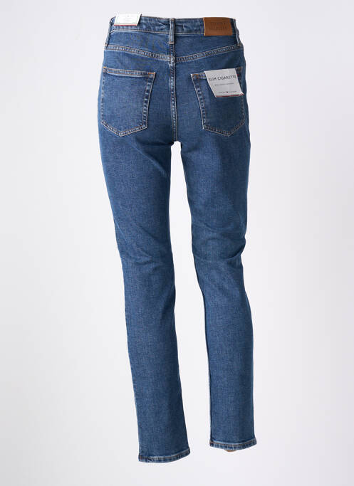 Blugi cu croială slim albastru TOMMY HILFIGER femeie