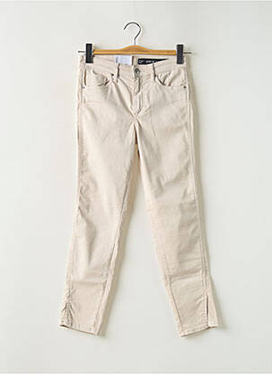 Blugi cu croială slim bej ARMANI EXCHANGE femeie