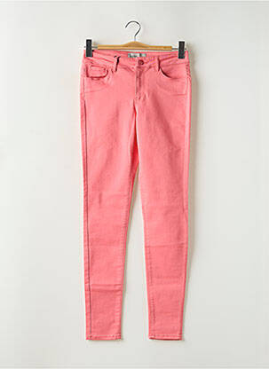 Blugi cu croială slim roz VERO MODA femeie