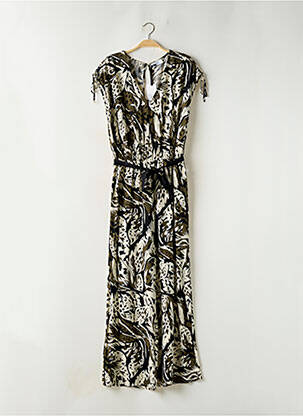 Salopetă-pantalon verde LE TEMPS DES CERISES femeie