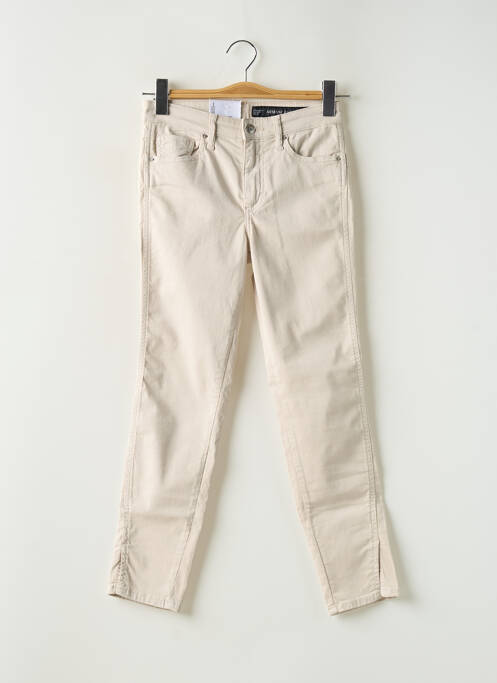 Blugi cu croială slim bej ARMANI EXCHANGE femeie