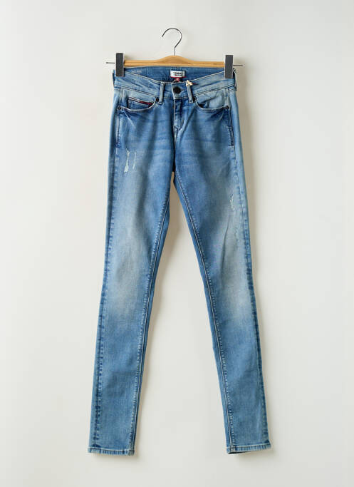 Blugi skinny albastru TOMMY HILFIGER femeie