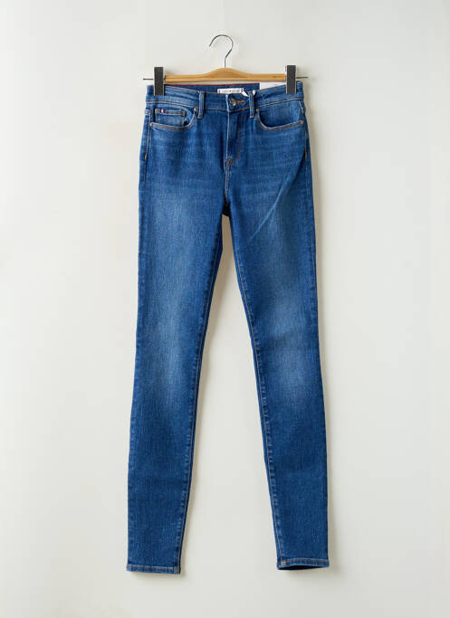 Blugi skinny albastru TOMMY HILFIGER femeie