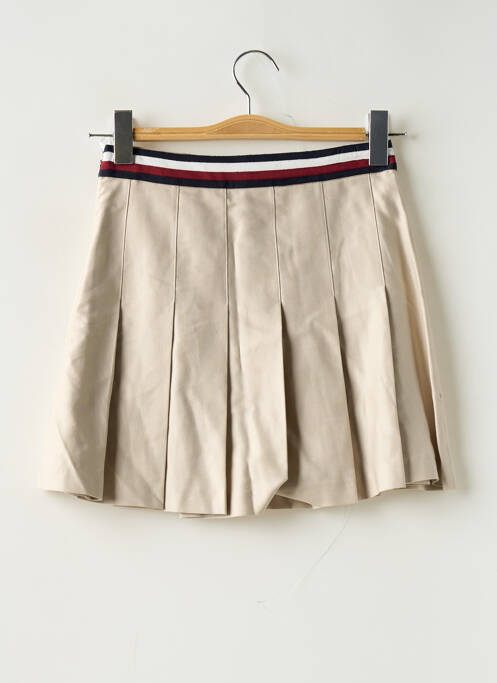 Fustă mini bej TOMMY HILFIGER femeie