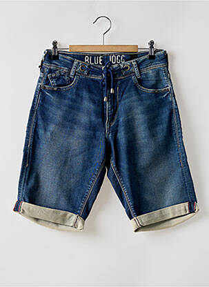 Bermudă țesătură denim mărime normală albastru LE TEMPS DES CERISES bărbat