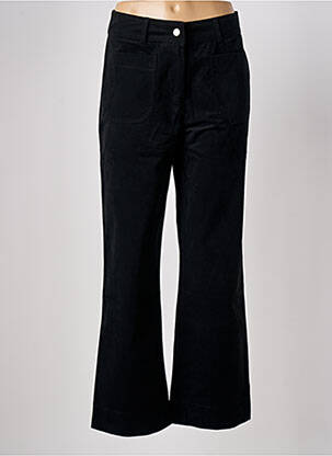 Pantalon evazat elasticitate talie înaltă negru ARTLOVE femeie