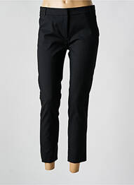 Pantalon chino buzunare talie înaltă negru LA PETITE FRANCAISE femeie