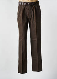 Pantalon drept croială dreaptă maro PIONIER homme