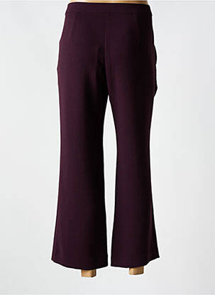 Pantalon 7/8 talie înaltă talie înaltă violet MALIPARMI femeie