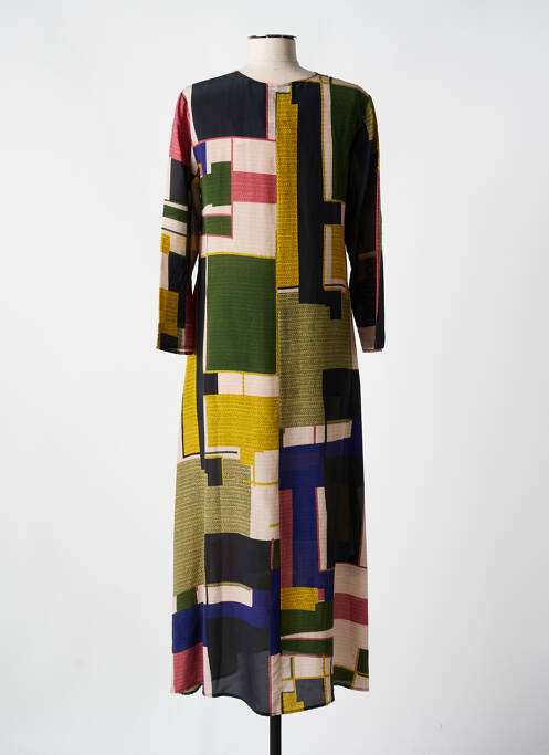 Rochie midi galben ATTIC AND BARN femeie