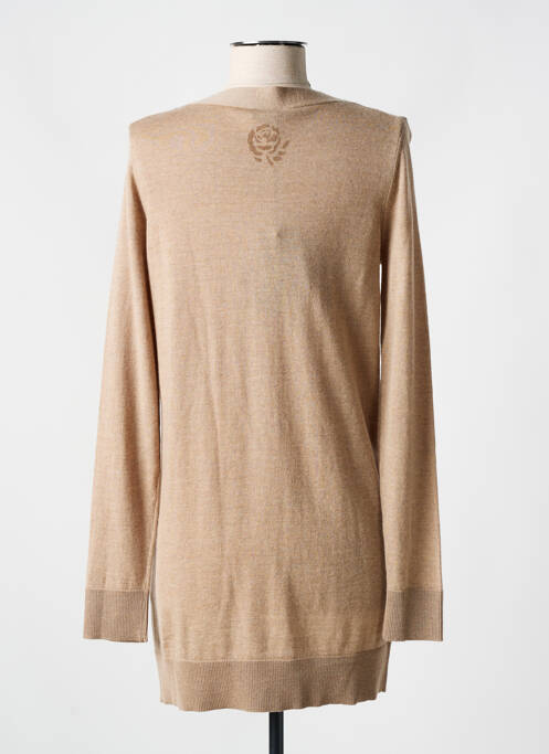 Vestă cu mâneci lungi maro MALIPARMI femeie