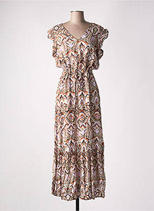 Rochie lungă portocaliu B.YOUNG femeie