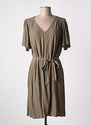 Rochie midi verde VILA femeie