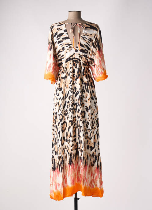 Rochie lungă portocaliu SORBET femeie