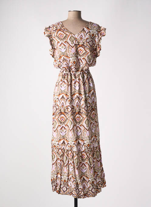 Rochie lungă portocaliu B.YOUNG femeie