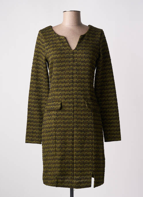 Rochie midi verde ICHI femeie