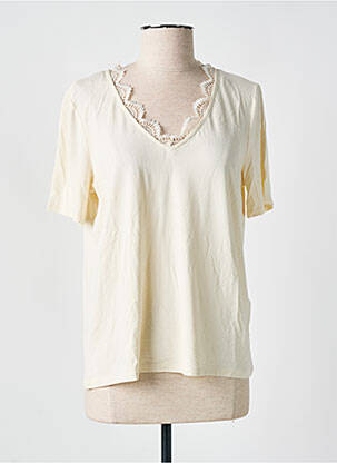 Tricou bej VILA femeie