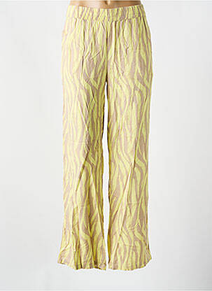 Pantalon larg galben B.YOUNG femeie