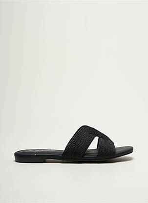 Mulete/Saboți negru DEELUXE femeie