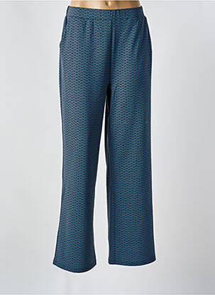 Pantalon larg albastru CREAM femeie