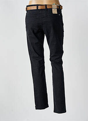 Pantalon chino țesătură poplin mărime normală negru TOM TAILOR femeie