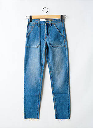 Blugi cu croială dreaptă albastru C'EST BEAU LA VIE femeie