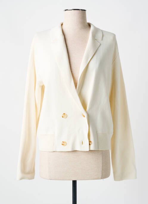 Vestă cu mâneci lungi bej FRANSA femeie