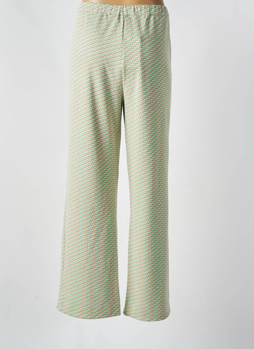 Pantalon evazat verde COMPAÑIA FANTASTICA femeie