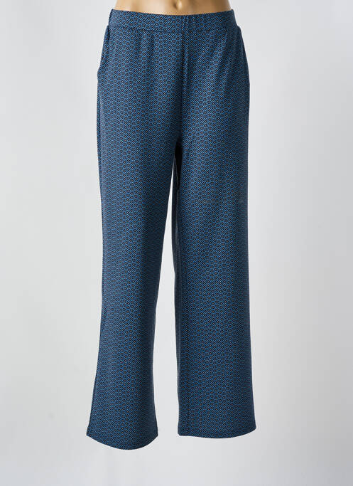 Pantalon larg albastru CREAM femeie