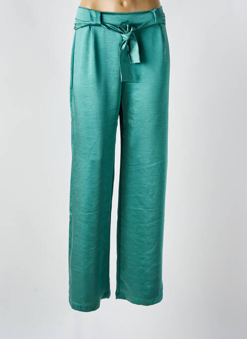Pantalon larg verde SEE THE MOON femeie