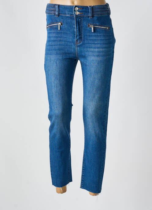 Blugi cu croială dreaptă albastru C'EST BEAU LA VIE femeie