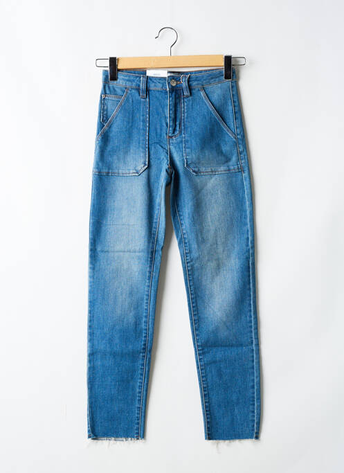 Blugi cu croială dreaptă albastru C'EST BEAU LA VIE femeie