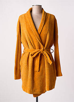 Halat de baie galben GISELA femeie